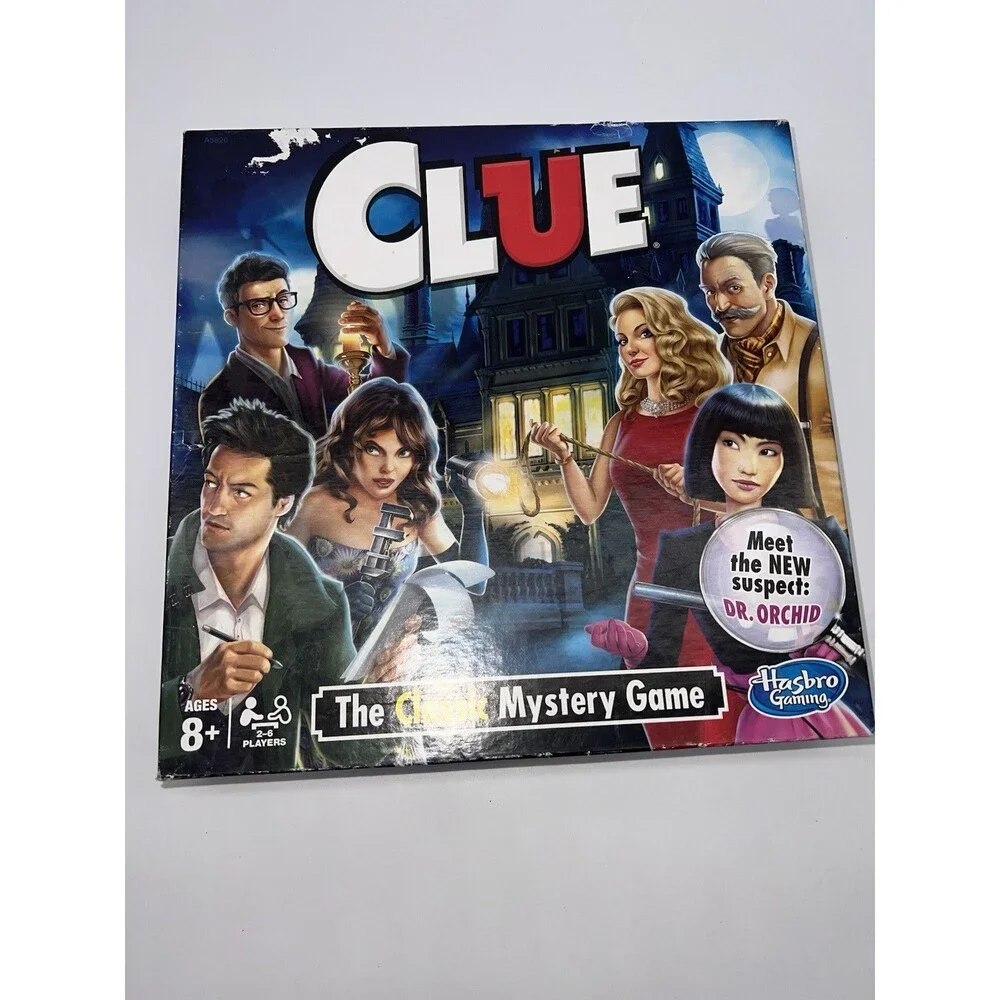 VTG Hasbro Clue The Classic Mystery Board Game - A5826079 2015-Complete Game
